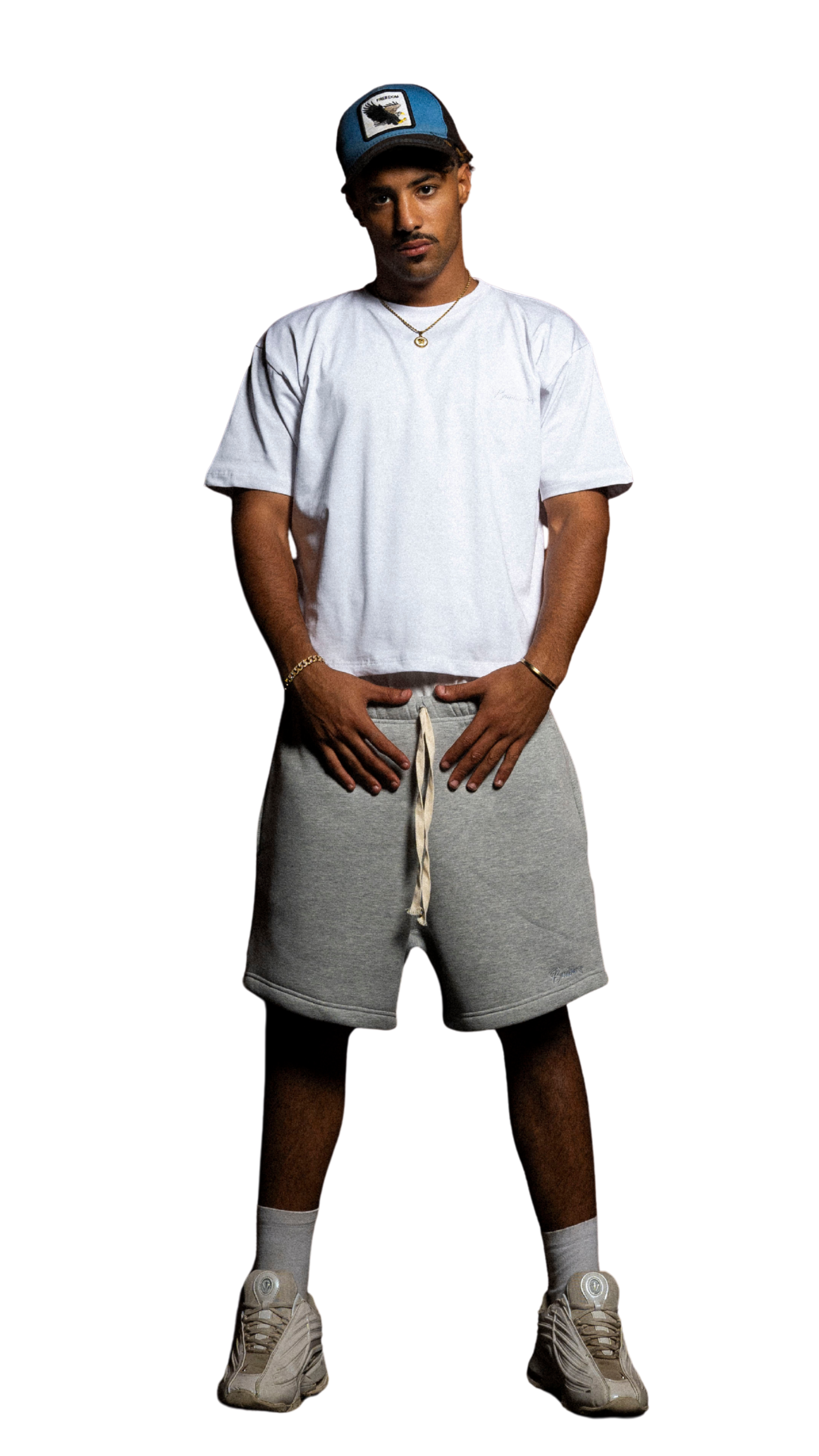 BANDINEROS SUMMER TRACKSUIT - WHITE & GREY