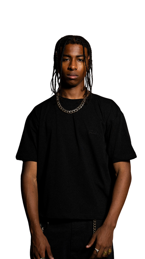 BANDINEROS BOXY T-SHIRT - BLACK